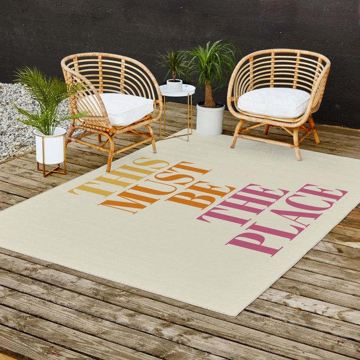 How to Place an Outdoor Rug