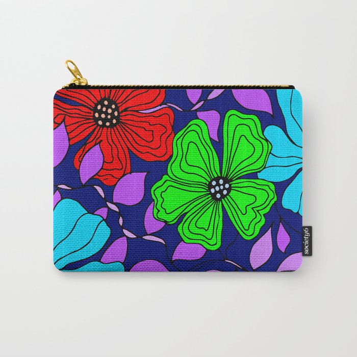 Flower party 4 Carry-All Pouch