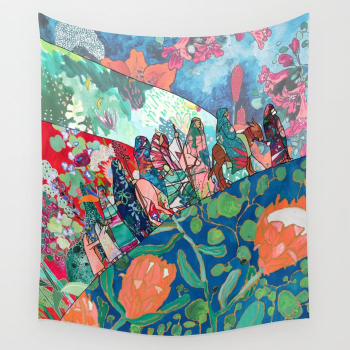 Lara floral hotsell tapestry