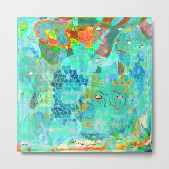 Eternal Blue Metal Print
