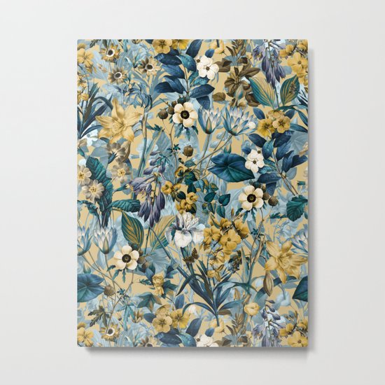Summer Botanical Garden III Metal Print
