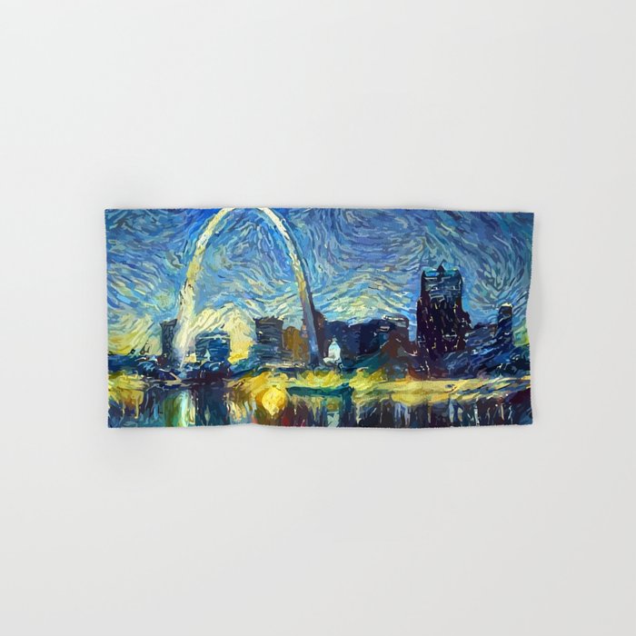 Starry St. Louis Night Hand & Bath Towel