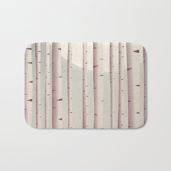 Serene Forest Bath Mat