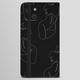 Curvalicious Night iPhone Wallet Case