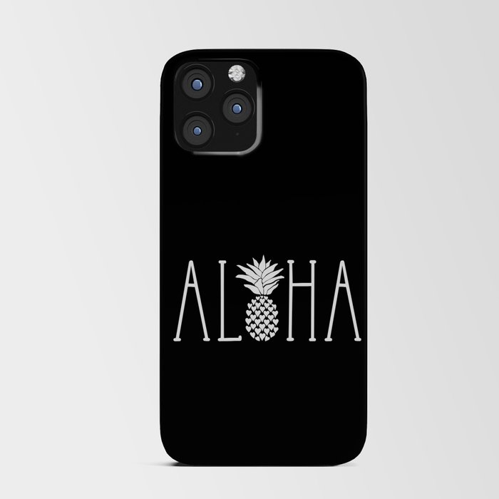 Aloha Pineapple Summer iPhone Card Case