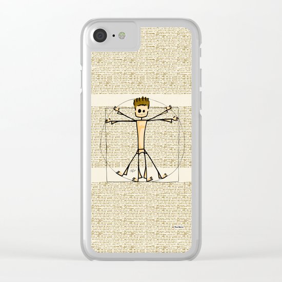 Vitruvius Clear iPhone Case