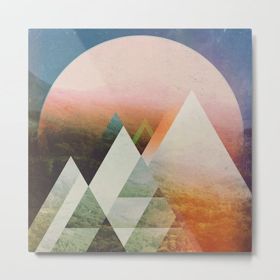 Fractions B18 Metal Print
