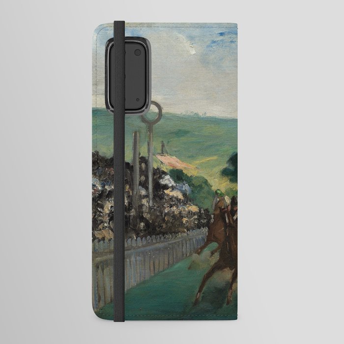 The Races at Longchamp (1866) Android Wallet Case