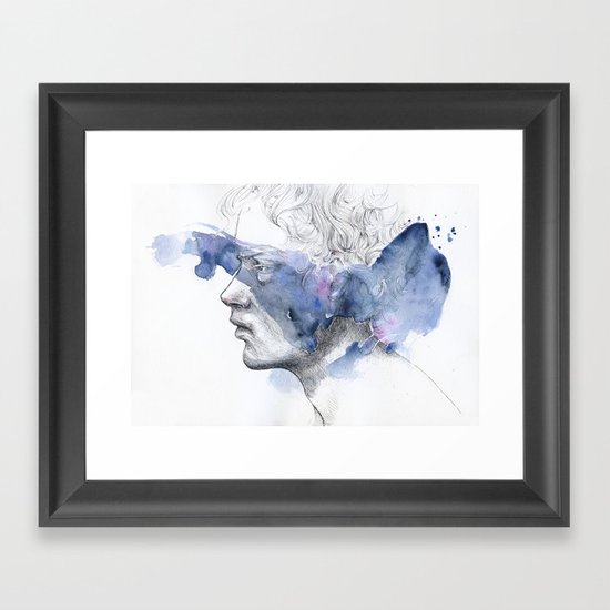 water show II Framed Art Print