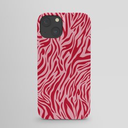 Cherry Zebra iPhone Case