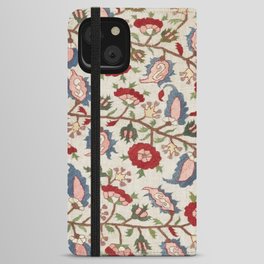 Turkish Floral Pattern iPhone Wallet Case