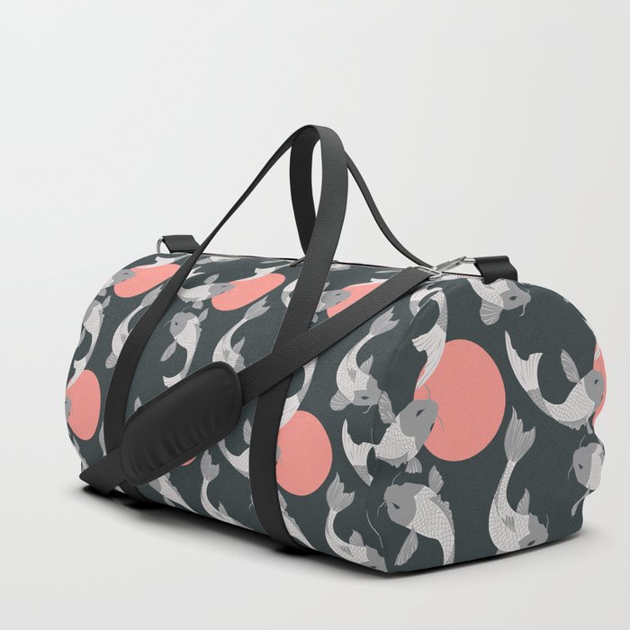 Koi fish pattern 001 Duffle Bag