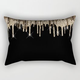 Beautiful Ice Cream Drip Pattern Design Rectangular Pillow
