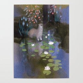 July Otter Poster