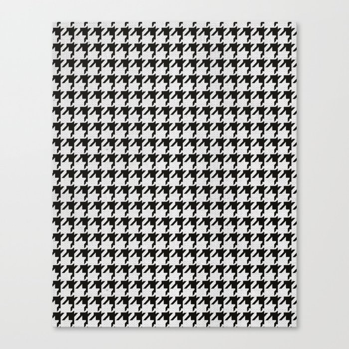 Houndstooth Canvas Print