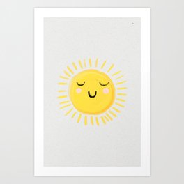 Sunshine Art Print