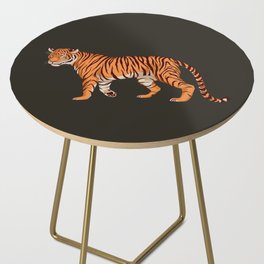 Tiger - Charcoal Black Side Table