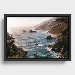 Big Sur Coast Framed Canvas