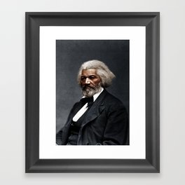 Frederick Douglass Framed Art Print