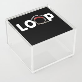 Wait For The Loop Rollercoaster Acrylic Box