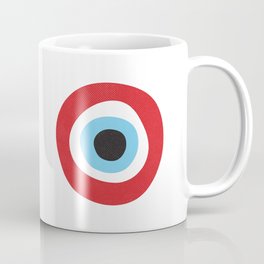 Red Evil Eye Symbol Coffee Mug