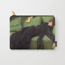 A Decadent Girl - Ramon Casas Carry-All Pouch