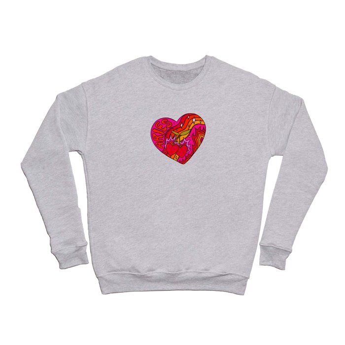 Aries Valentine Crewneck Sweatshirt