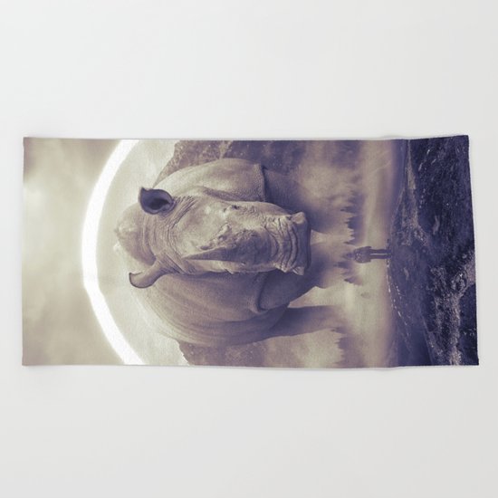 aegis II | rhino Beach Towel