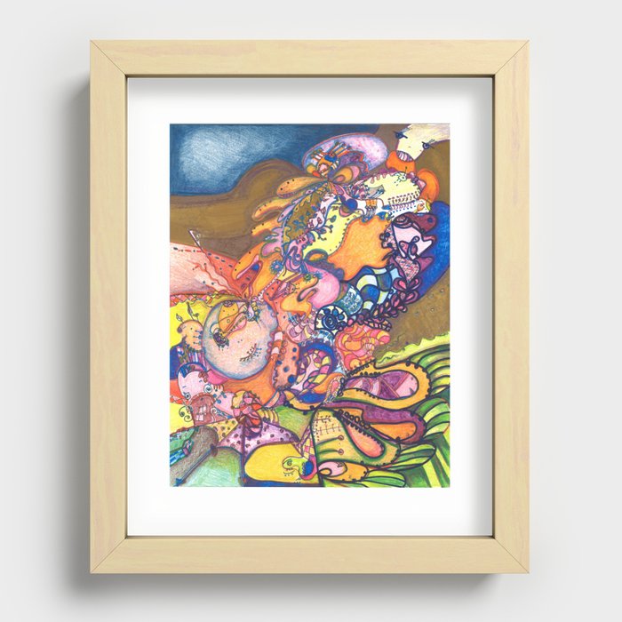 The Dawn of Time Recessed Framed Print