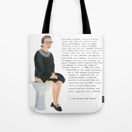 Ruth Bader Ginsburg Tote Bag