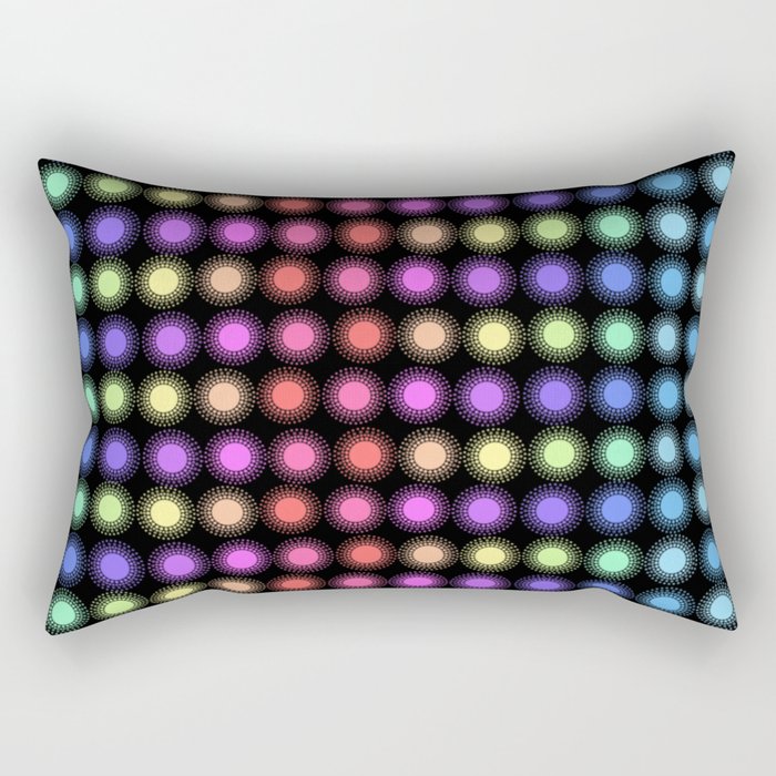 Disco Lights Rectangular Pillow