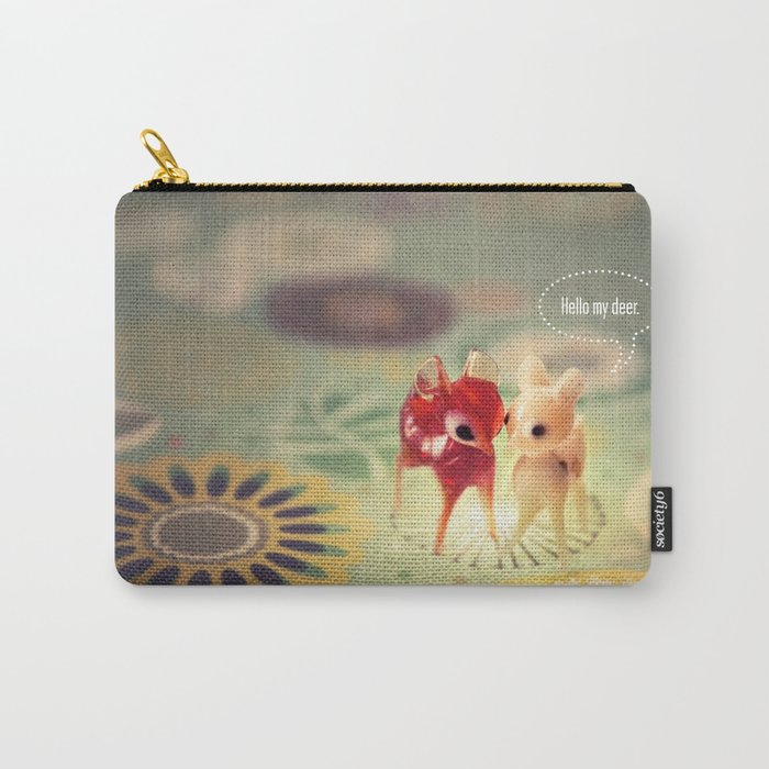 hello my deer Carry-All Pouch