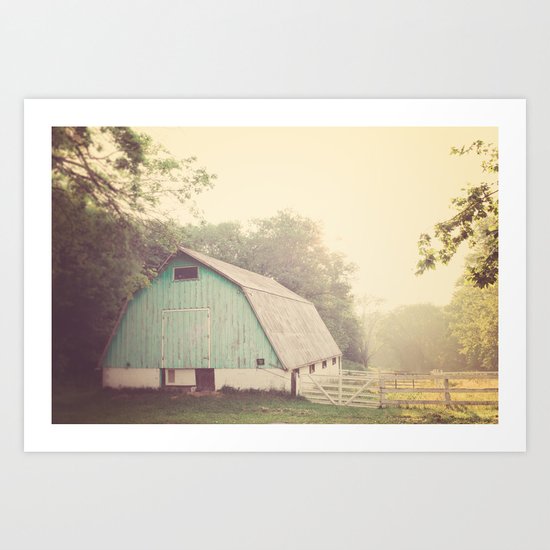 Morning Haze Art Print