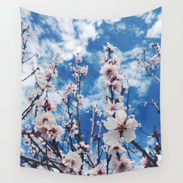 cherry blossom Wall Tapestry