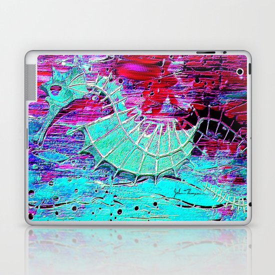 Seahorse Skeleton Laptop & iPad Skin