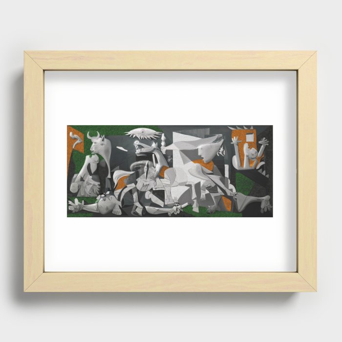 My Picasso Serie:Guernica Recessed Framed Print