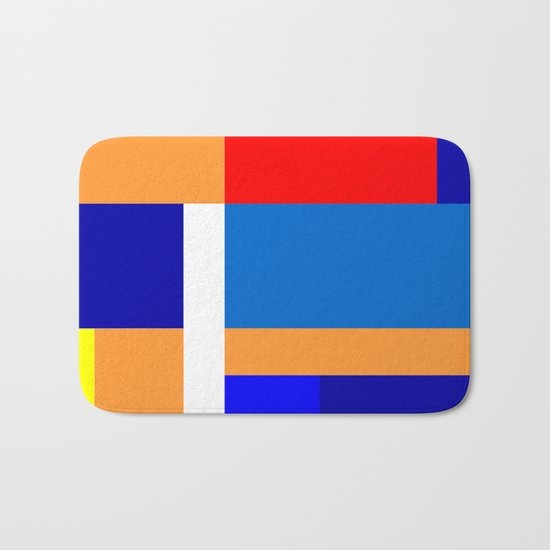 Mondrian #10 Bath Mat