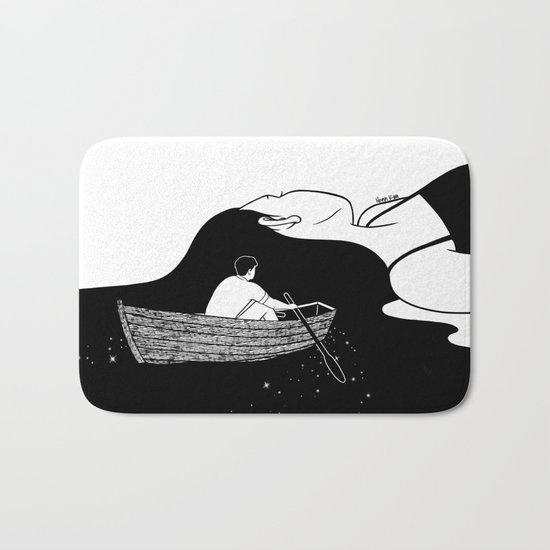Rowing to you Bath Mat