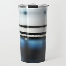 The visual poetry of rain | Water droplets race and Petrichor | Simple Photography Travel Mug
