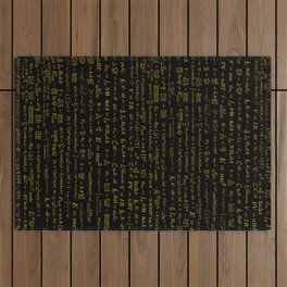 Governing Equations Outdoor Rug