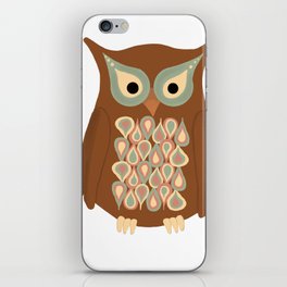 TearDrop Owl iPhone Skin