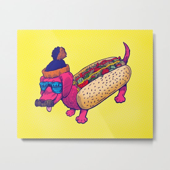 Locals Only - Chicago Metal Print