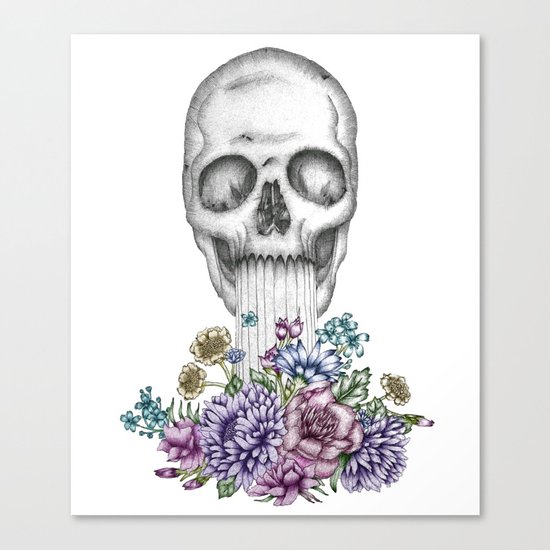 The Birth of Death II Canvas Print