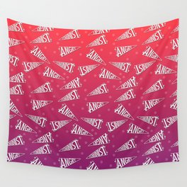 A Pennant for Angry Feminism Wall Tapestry