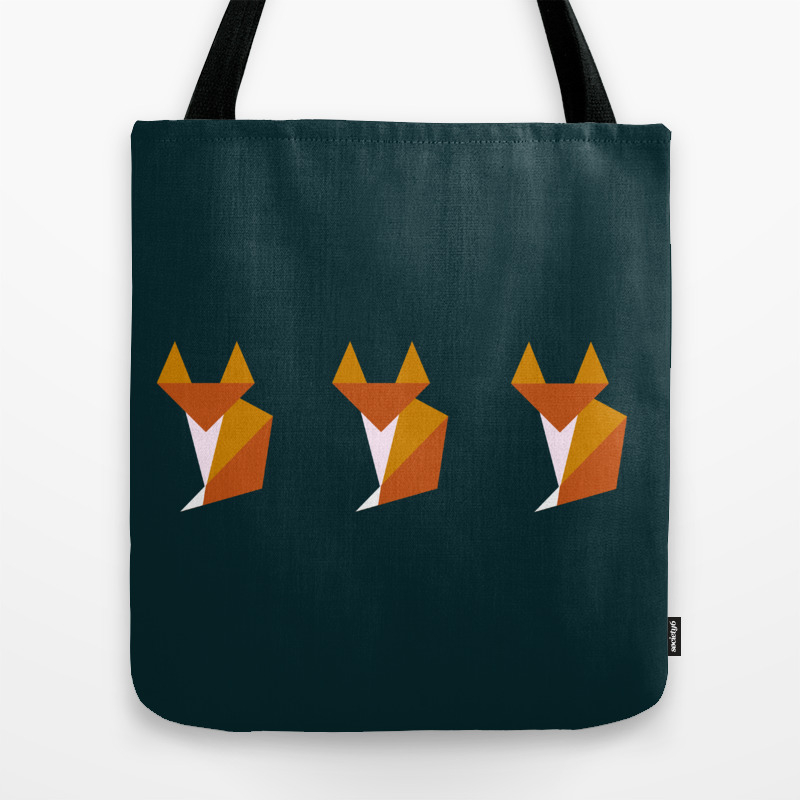 Fox tote bag clearance