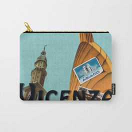 Vintage Vicenza Italy Travel Carry-All Pouch | Illustration, Architecture, Decor, Posters, Advertisement, Poster, Ads, Ad, Travel, Print 
