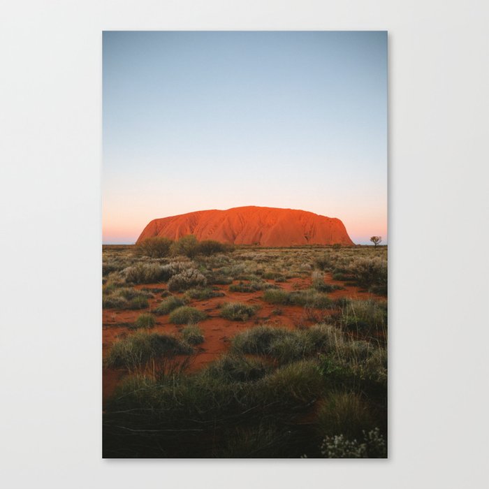 Uluru Sunset Canvas Print
