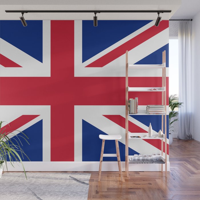 Union Jack Wall Mural by brucestanfield | Society6