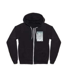 Pacific Bubble Bath Zip Hoodie