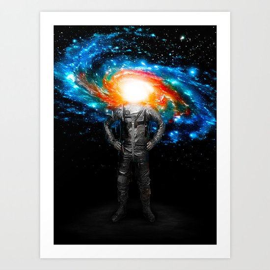 Mr. Galaxy Art Print
